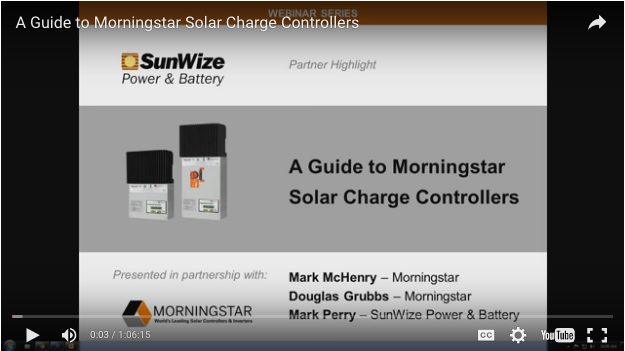 A Guide to Morningstar Solar Charge Controllers
