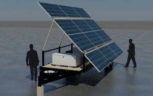 Mobile Solar Power Trailer