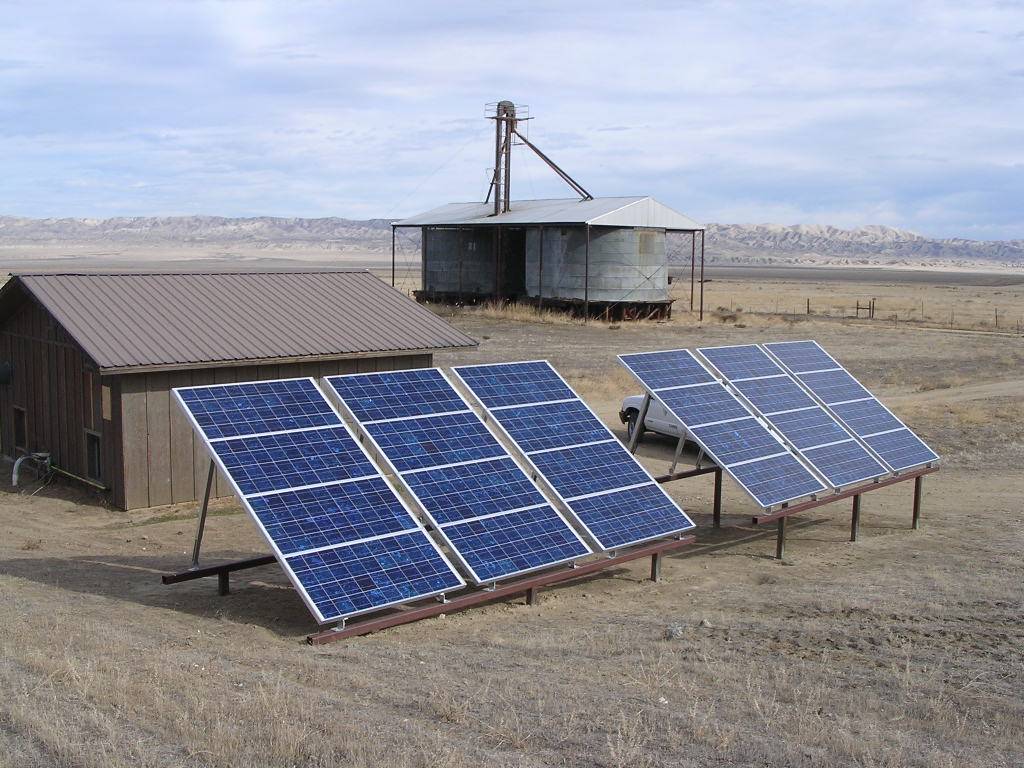 Pumping Solar Array