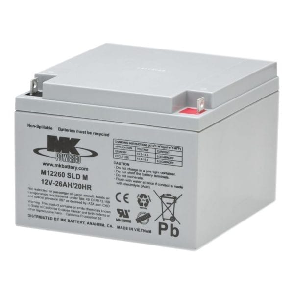 MK ES26-12 AGM Battery