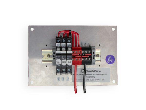 PR Express Accessory Panel 3-Pole Combiner