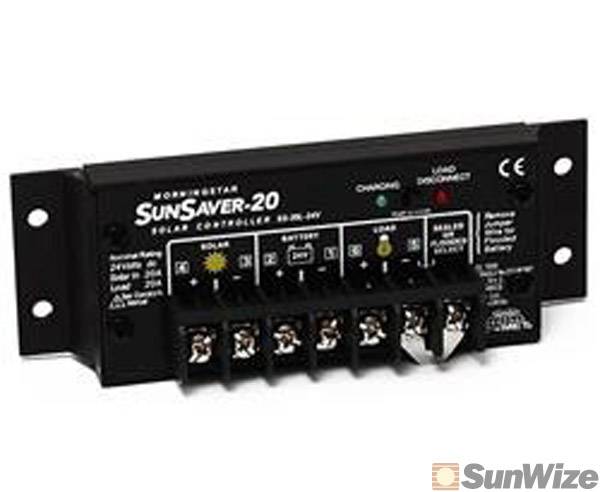 Morningstar SS-20L-12V Charge Controller, product image from Chargesolar