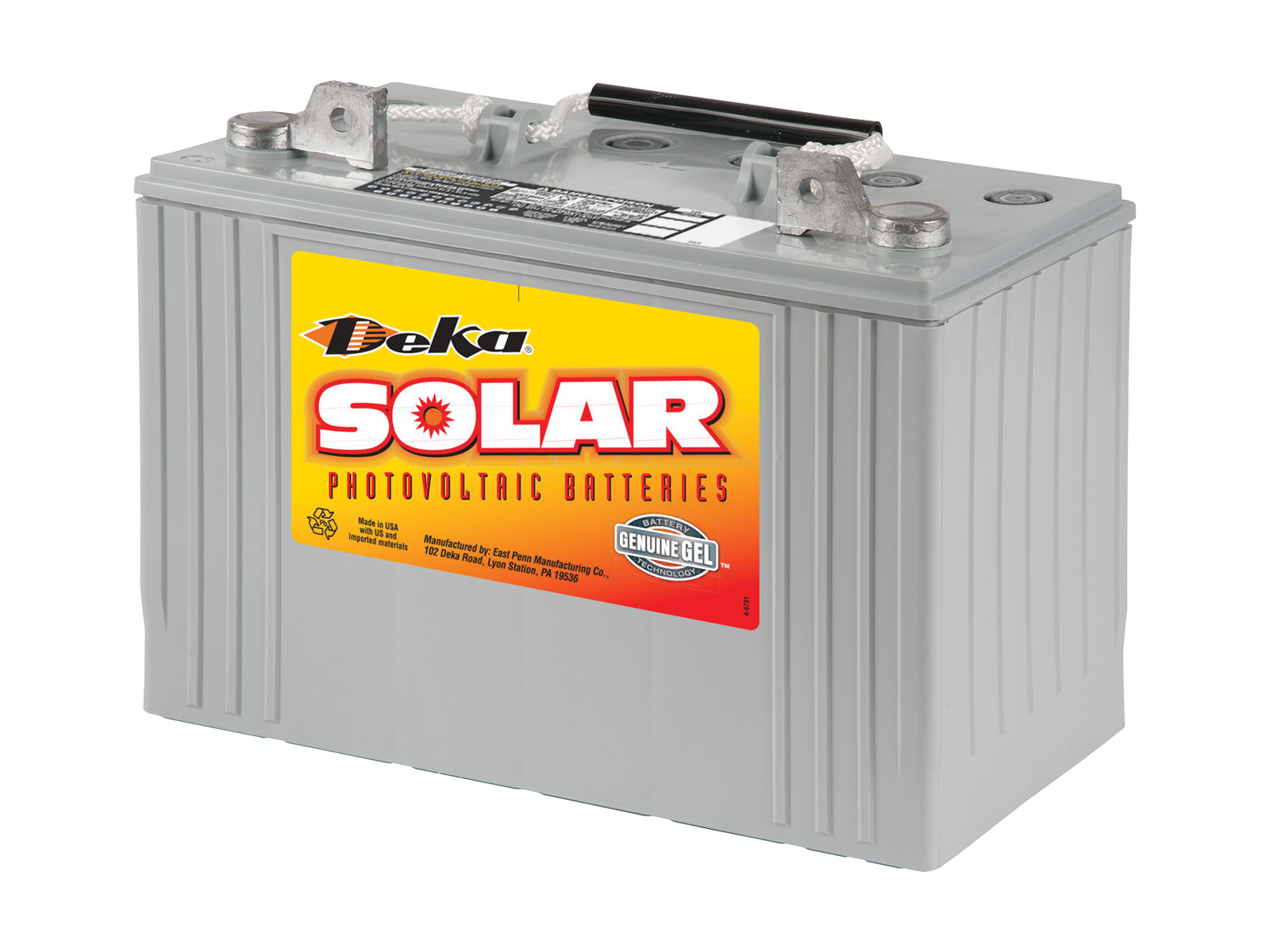 Ik heb een Engelse les Steil niezen 8G30H-DEKA - MK GEL Battery | SunWize Power & Battery