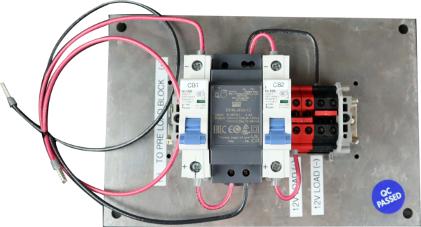 PR Express Accessory Panel 30W 19-36VDC to 12VDC converter