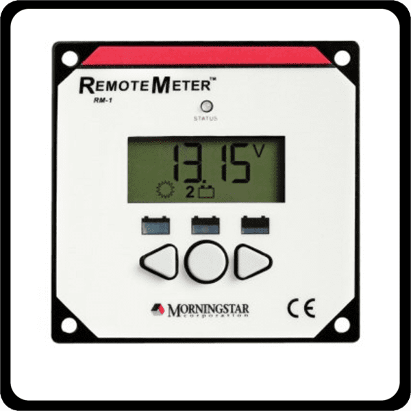 Morningstar RM-1, Remote Meter with 30' Cord