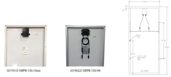 SunWize SWPB-20-MC4-24 Solar Module - Image 3