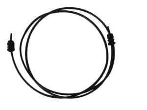 004836 - 1/2 Black Strain Relief Cord Connector ½ lock ring not inc -  SunWize