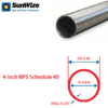 SunWize 2-Module Large Format Side of Pole Mount, Easy Mount - Image 2