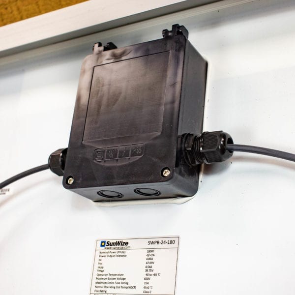 SunWize SWPB-180-C1D2-24 Solar Module - Image 6