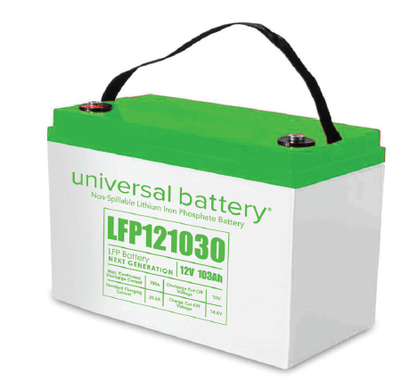 12V Lithium Battery 103Ah UPG 48040 Group 27 Drop In Lithium Battery