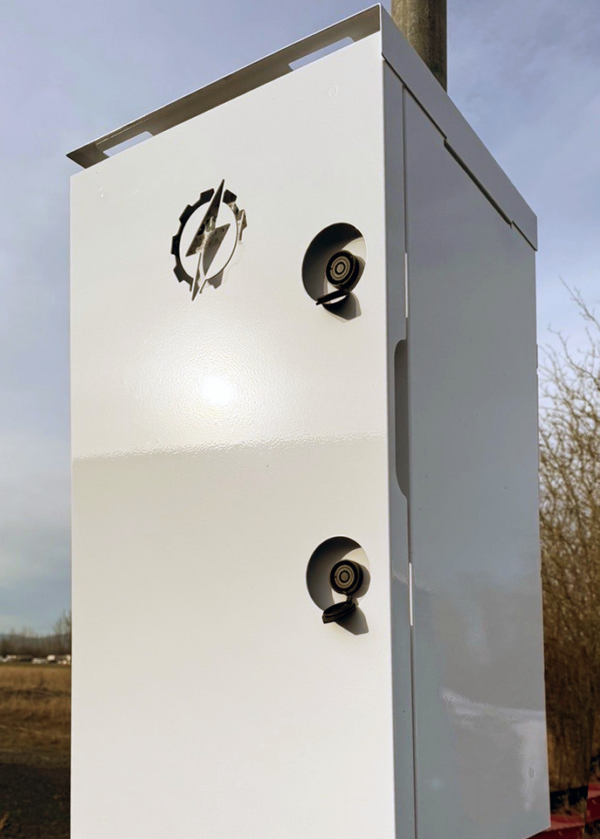 SunWize Solar Heat Shield for F4 Enclosure