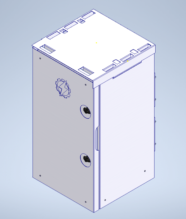 SunWize Solar Heat Shield for F4 Enclosure - Image 4